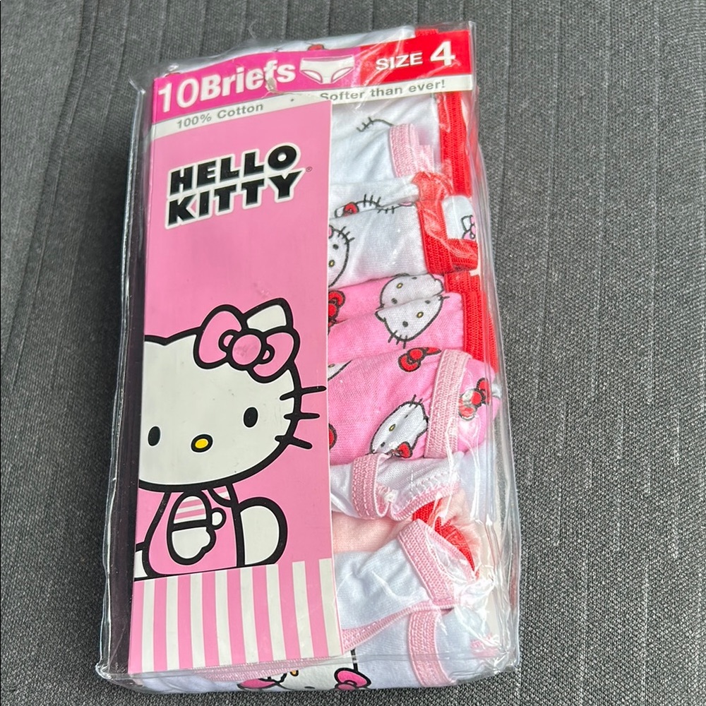 Hello Kitty Girls' Briefs Pack